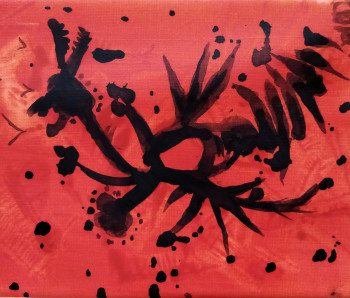 Named contemporary work « le dragon », Made by VIVIANE