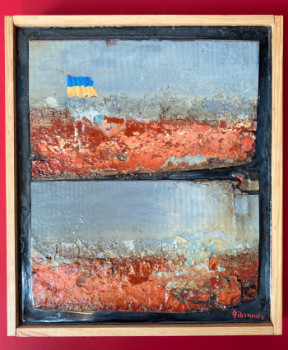 Named contemporary work « L’Ukraine face à la barbarie », Made by PHILIPPOS