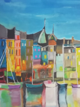 Named contemporary work « Port en ville », Made by MARCO