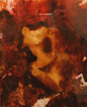 Contemporary work named « abstract », Created by ALAA ELBADRY