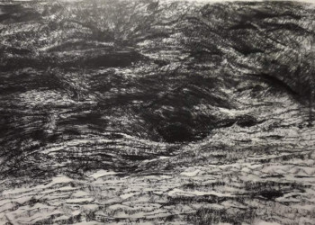 Named contemporary work « Paysage », Made by EWA HAJDUS