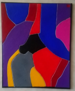 Named contemporary work « 73x60cm 20-10-22 », Made by ALAIN MAUDOUX