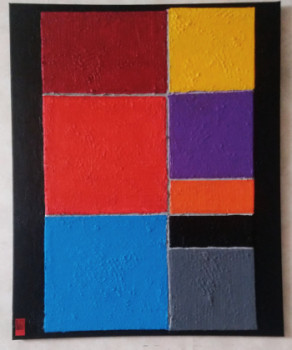 Named contemporary work « 81x65cm 17-08-22 », Made by ALAIN MAUDOUX