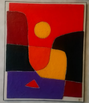 Named contemporary work « 73x60cm  05-12-22 », Made by ALAIN MAUDOUX