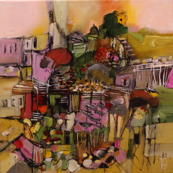 Named contemporary work « Margate », Made by MURIEL CAYET