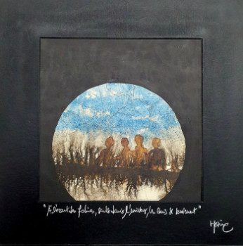 Named contemporary work « A l'écart des folies », Made by FRéDéRIC HAIRE