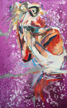 Named contemporary work « Swing evian », Made by ėCLABOUSSEUR D'ART