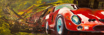 Named contemporary work « 250 GTO », Made by ėCLABOUSSEUR D'ART