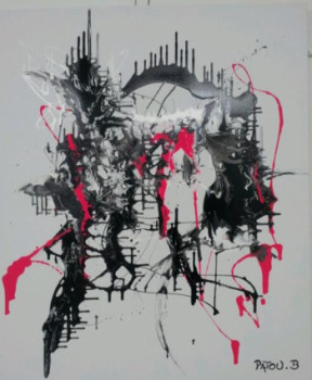 Named contemporary work « la tristesse des pleurs », Made by PATOU.B