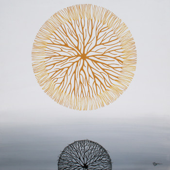 Named contemporary work « Arbre N° 12 », Made by TANIA CAGGINI