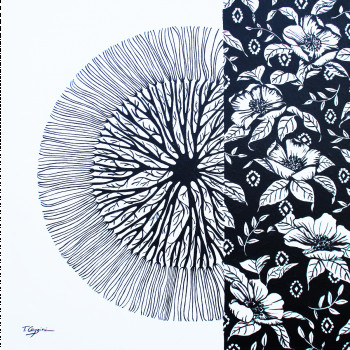 Named contemporary work « Arbre N° 35 », Made by TANIA CAGGINI