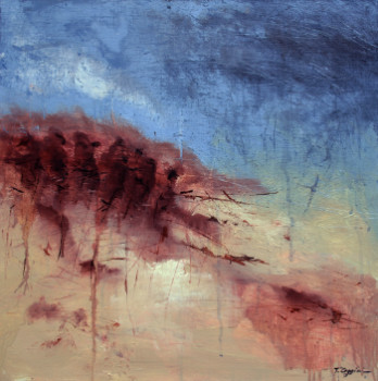 Named contemporary work « Les témoins II », Made by TANIA CAGGINI
