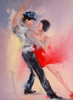 Named contemporary work « Tango », Made by JAVER