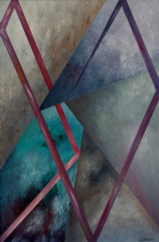 Named contemporary work « Chemin de vie n°2 : Béatrice », Made by SERGE DARMON
