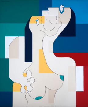 Named contemporary work « Love on the Brain », Made by HILDEGARDE HANDSAEME