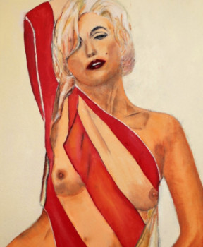 Named contemporary work « Marilyne Monroe », Made by MARGOUX P