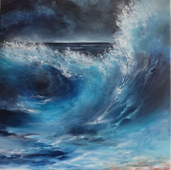Named contemporary work « Wave », Made by ROSE