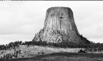 Named contemporary work « Devil's Tower », Made by JACQUES LE PAPE