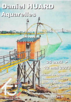 Named contemporary work « Expo perso à St-Nazaire (44) », Made by DANIEL HUARD
