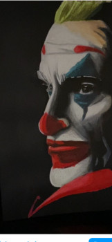 Named contemporary work « Joker », Made by KEOPS