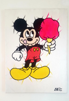 Named contemporary work « MiceCream Mouse », Made by ARIé