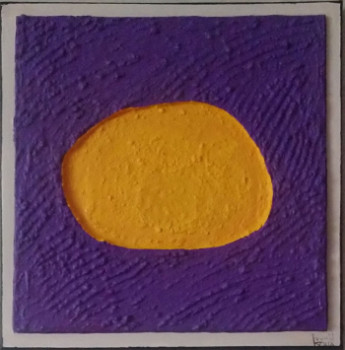 Named contemporary work « 40x40cm 28-04-23b », Made by ALAIN MAUDOUX