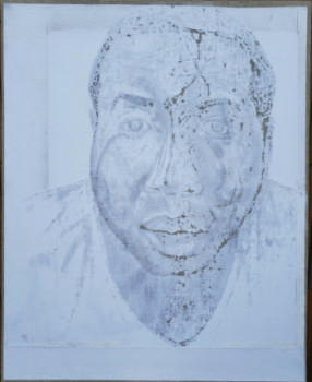 Named contemporary work « Portrait de Michel Zecler - Portrait of Michel Zecler », Made by LAWRENCE