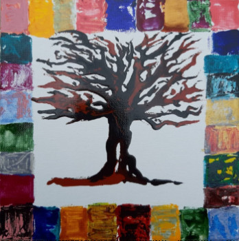 Named contemporary work « The Tree », Made by BONNEAU-MARRON