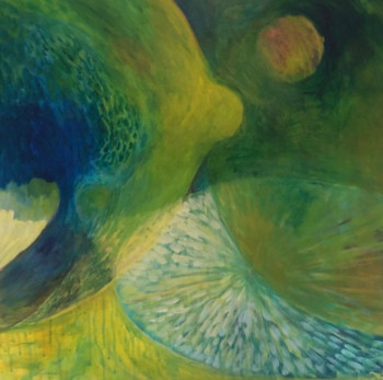 Named contemporary work « Entre Terre et Ciel », Made by SANDRA BéDU
