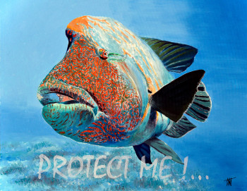 Named contemporary work « Protect Me ! / 6 », Made by VENTURINI JEAN JACQUES
