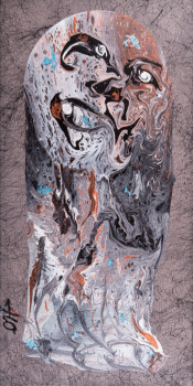 Named contemporary work « INFERNO DI DANTE (secret Egyptien) 1 », Made by JLO