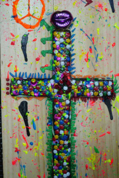 Named contemporary work « Faith in Color », Made by NDFR