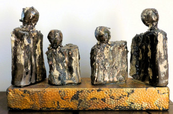 Named contemporary work « TOGETHERNESS », Made by ELENI PAPPA TSANTILIS
