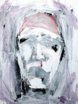 Contemporary work named « Femme voilée », Created by HANAE SABIR