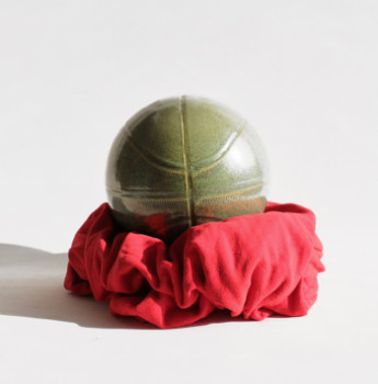 Named contemporary work « Sphère Or Vert », Made by JARIKU