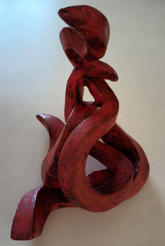 Named contemporary work « RUBAN », Made by ZOU