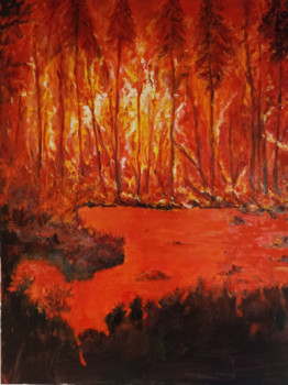 Named contemporary work « Apocalypse », Made by CARMELO NAVARRA