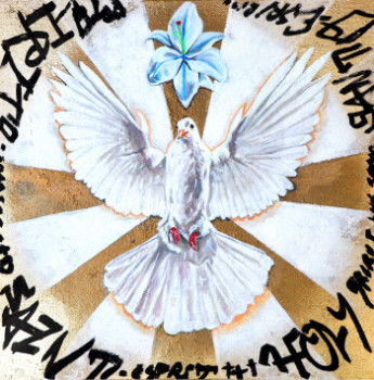 Named contemporary work « Holy Street Spirit », Made by JARIKU
