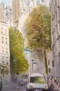 Named contemporary work « Paris », Made by HUGHES DE LA TAILLE