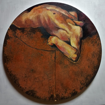 Named contemporary work « " RACINE" », Made by MAJO MARCHAND