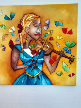 Named contemporary work « She's like a rainbow », Made by AFONSO ALVES DA SILVA