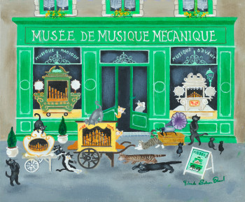 Named contemporary work « Musée de la Musique Mécanique/Mechanical Music Museum », Made by YOLANDE SALMON-DUVAL