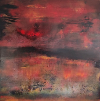 Named contemporary work « Volcanic », Made by AUBIN