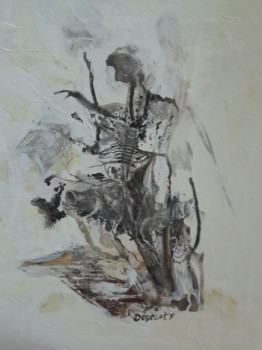 Named contemporary work « Le maléfice de la phalene », Made by DESECOTS