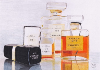 Named contemporary work « Reflets de l'élégance », Made by PIRDESSINS