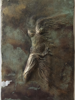 Named contemporary work « La Victoire de Samothrace », Made by MTD SCULPTURES
