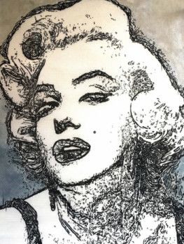 Named contemporary work « Marilyn Monroe », Made by ERIC ERIC