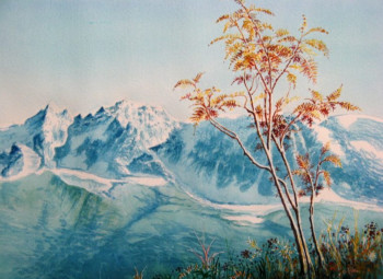 Named contemporary work « Les AIGUILLES de CHAMONIX », Made by LAULPIC