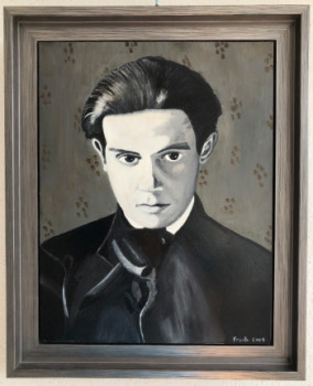 Named contemporary work « Egon Schiele à 14 ans », Made by FRANK