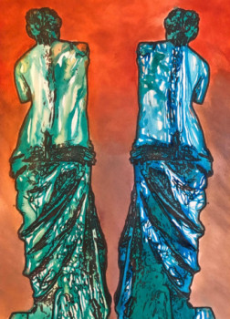 Named contemporary work « Double Venus », Made by ERIC ERIC